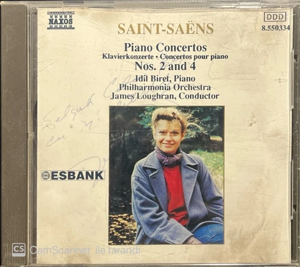Saint-Saens Piano Concertos Classic CD ürün görseli 1