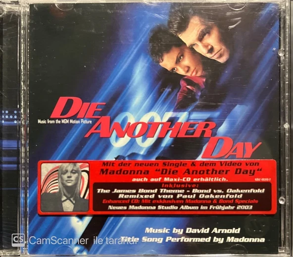 Die Another Day Soundtrack CD ürün görseli 1