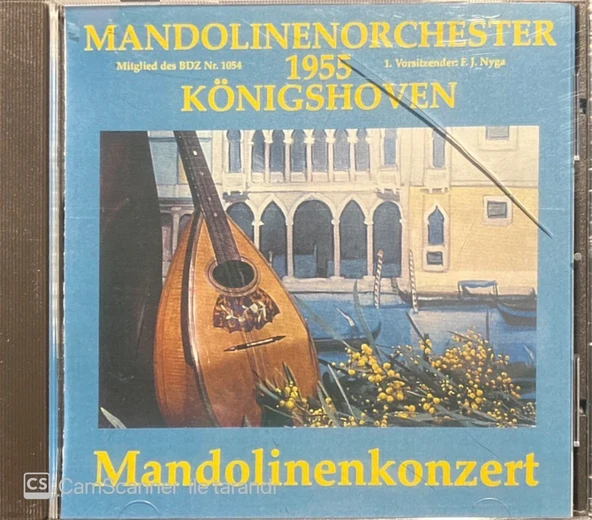 Mandolinenorchester 1955 Mandolinenkonzert Classic CD ürün görseli 1
