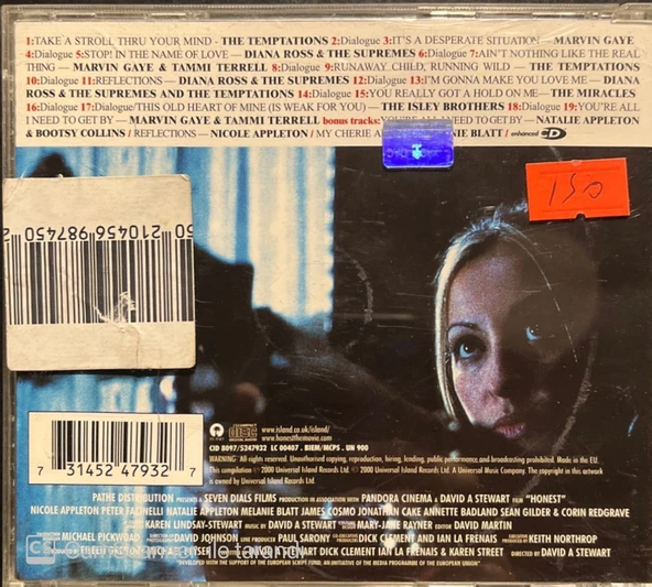 Honest Soundtrack CD - Resim 2