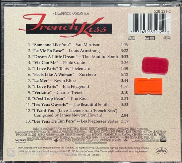 French Kiss Soundtrack CD - Resim 2