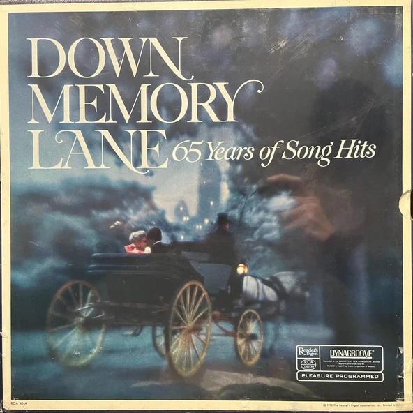 Down Memory Lane 65 Years Of Songs Hits Açılmamış Jelatininde 10 LP Box Set Plak ürün görseli 1
