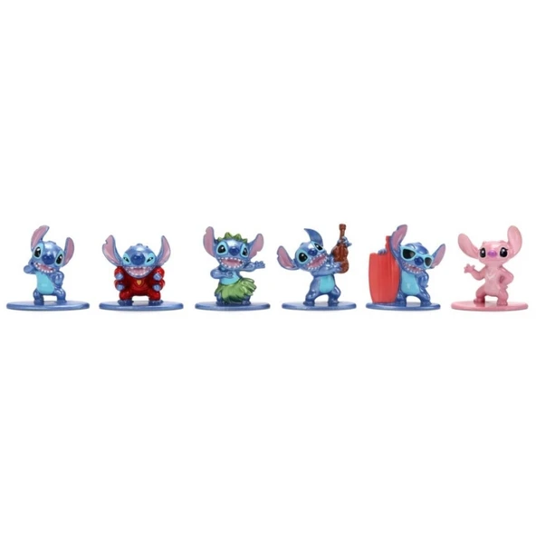 Stitch Nano 6'lı Diorama Figür Paketi ürün görseli 1