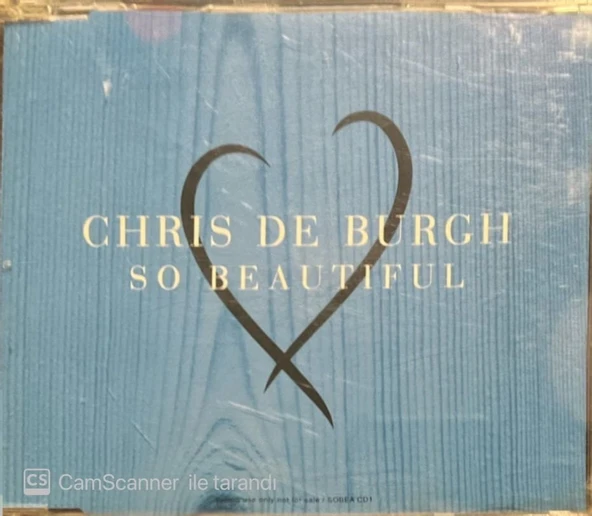 Chris De Burgh So Beautiful Maxi Single CD ürün görseli 1