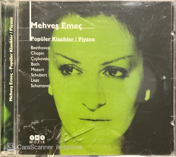 Mehveş Emeç Popüler Klasikler / Piyano Classic CD ürün görseli 1