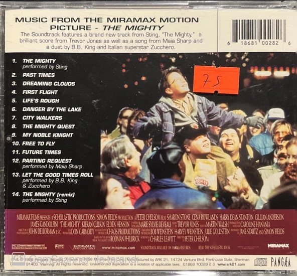 The Mighty Soundtrack CD - Resim 2