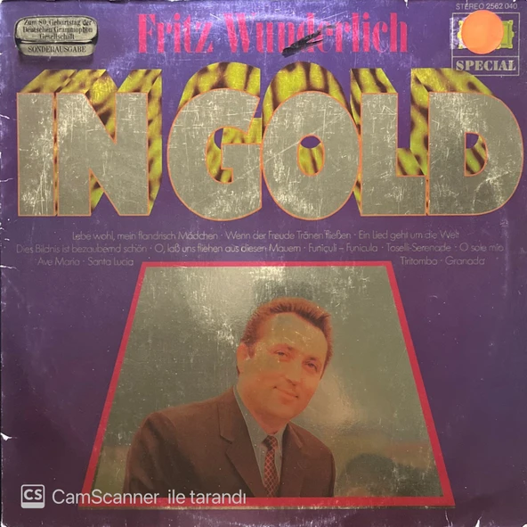 Fritz Winderlich In Gold LP Plak ürün görseli 1