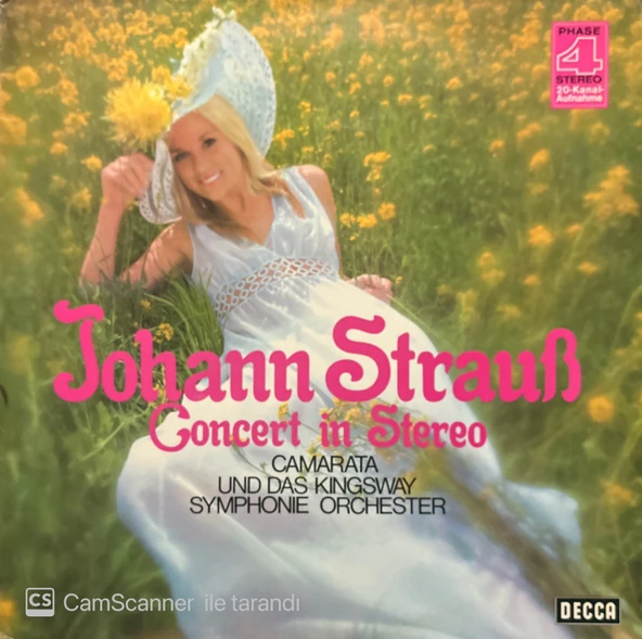 Johann Strauss Concert In Stereo LP Plak ürün görseli 1