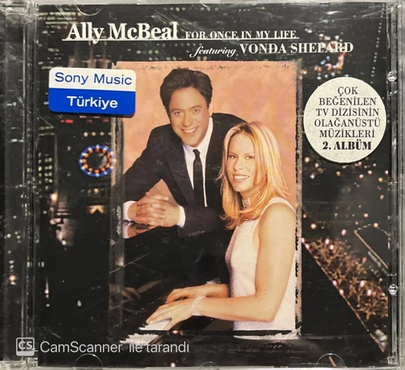 Ally McBeal For Once In My Life Soundtrack CD ürün görseli 1