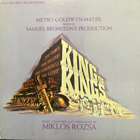 Miklos Rozsa King Of Kings 1 LP Box Set Plak ürün görseli 1