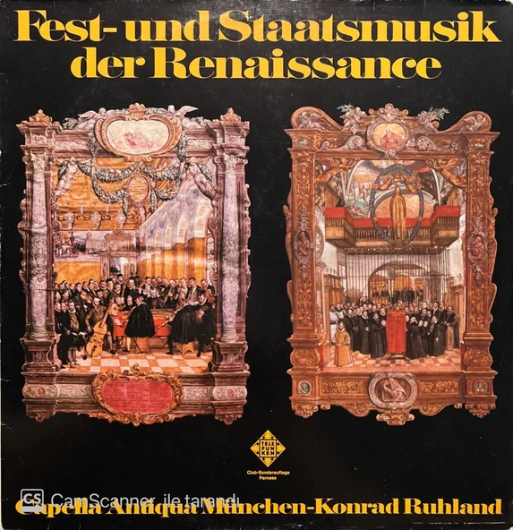 Fest Und Staatsmusik Der Renaissance LP Plak ürün görseli 1