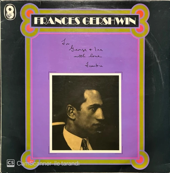 Frances Gershwin LP Plak ürün görseli 1