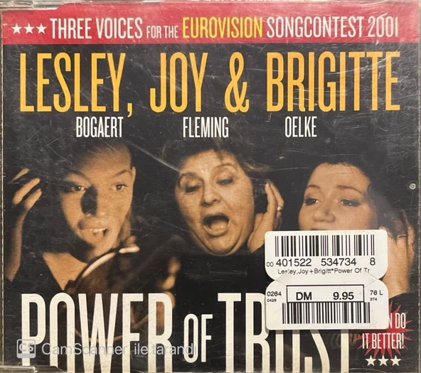 Lesley Joy & Brigitte Power Of Trust Maxi Single CD ürün görseli 1