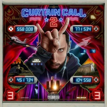 Eminem Curtain Call 2 Double LP Plak ürün görseli 1