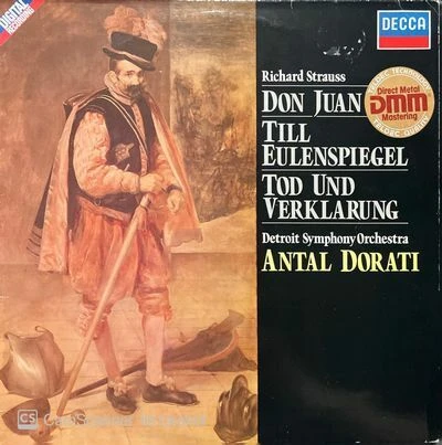 Richard Strauss Don Juan Till Eulenspiegel LP Plak ürün görseli 1