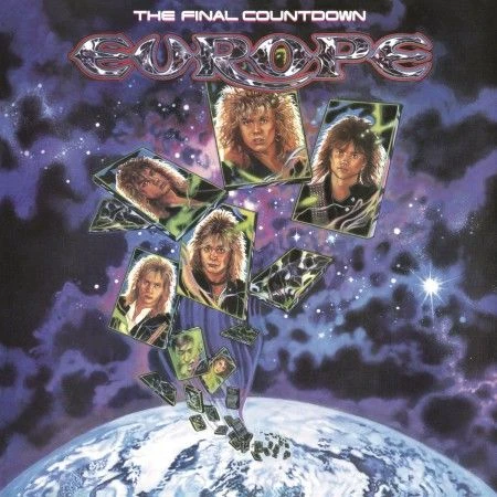 Europe  The Final Countdown Hint Of Purple Renkli Plak LP ürün görseli 1