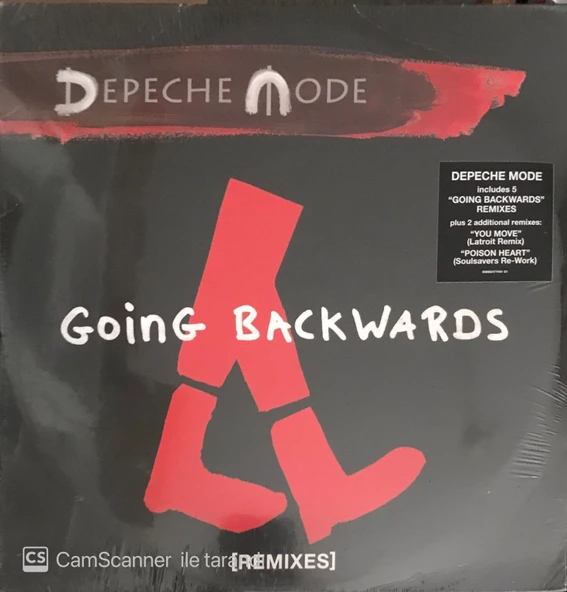 Depeche Mode Going Backwards Remixes Double LP Plak ürün görseli 1