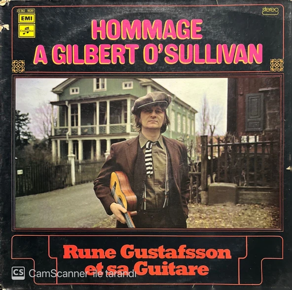 Rune Gustafsson Et Sa Guitare Hommage A Gilbert O'Sullivan LP Plak ürün görseli 1