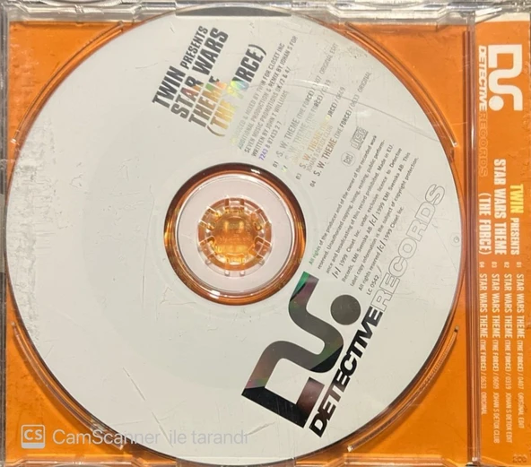 Star Wars Theme Maxi Single CD - Resim 2