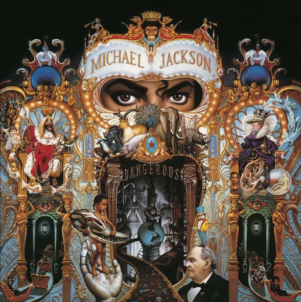 Michael Jackson Dangerous LP Plak ürün görseli 1