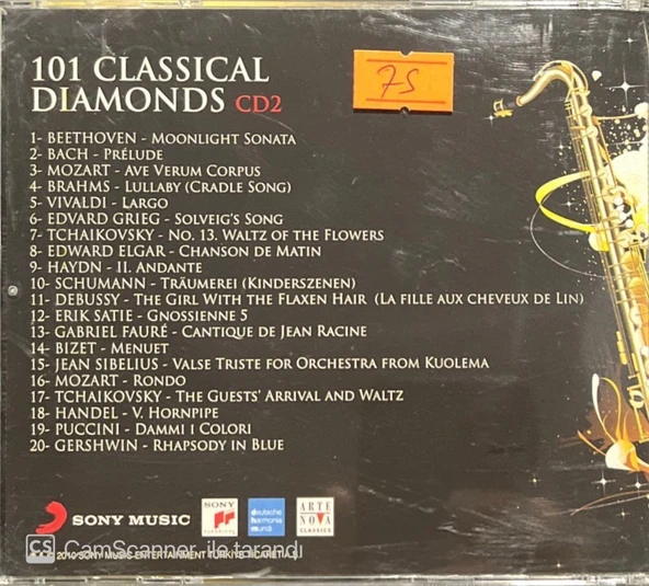 101 Classical Diamonds CD 2 - Resim 2