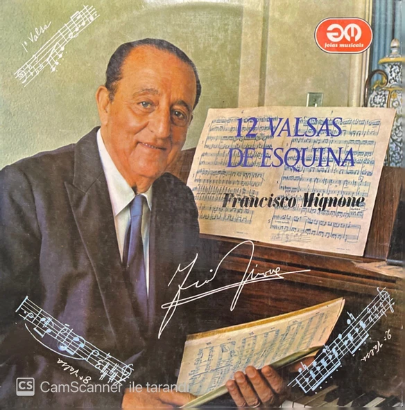 Francisco Mignone 12 Valsas De Esquina LP Plak ürün görseli 1