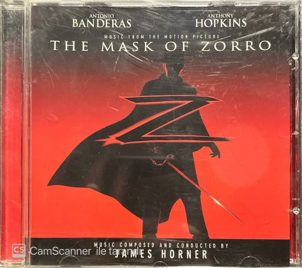 The Mask Of Zorro Soundtrack CD ürün görseli 1
