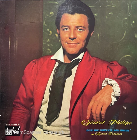 Gerard Philipe Avec Maria Casares Les Plus Beaux Poemes De La Langue Française Double LP Plak ürün görseli 1