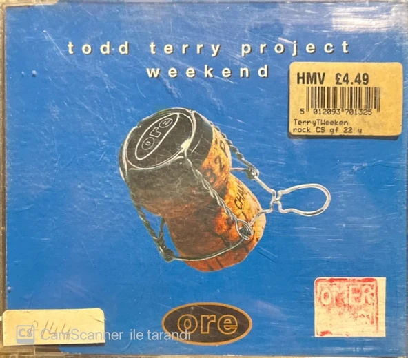 Todd Terry Project Weekend Maxi Single CD ürün görseli 1