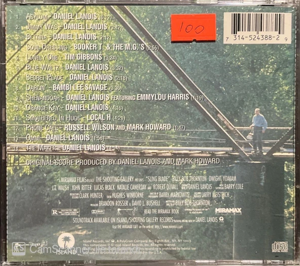 Sling Blade Soundtrack CD - Resim 2