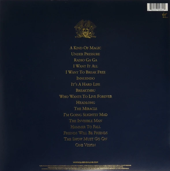 Queen Greatest Hits II Remastered Double LP - Resim 2