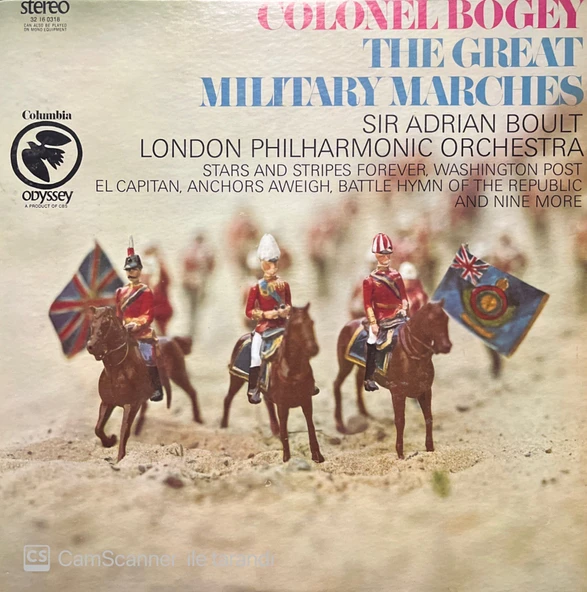Colonel Bogey The Great Military Marches LP Plak ürün görseli 1