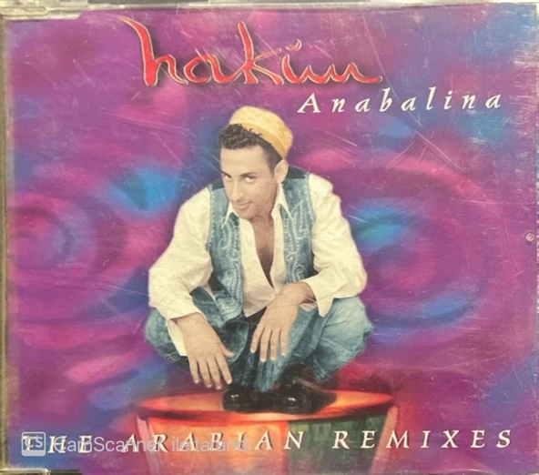 Hakim Anabalina The Arabian Remixes Maxi Single CD ürün görseli 1