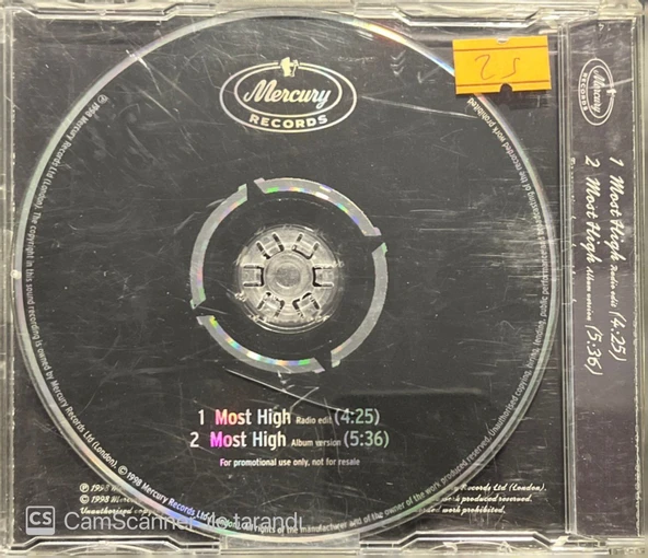 Jummy Page Robert Plant Most High CD - Resim 2