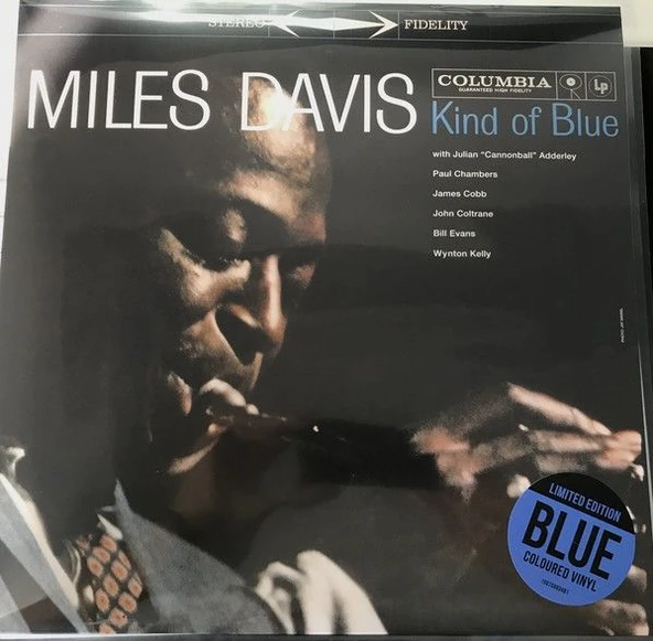 Miles Davis Kind Of Blue (Mavi Renkli Plağı) LP Plak ürün görseli 1