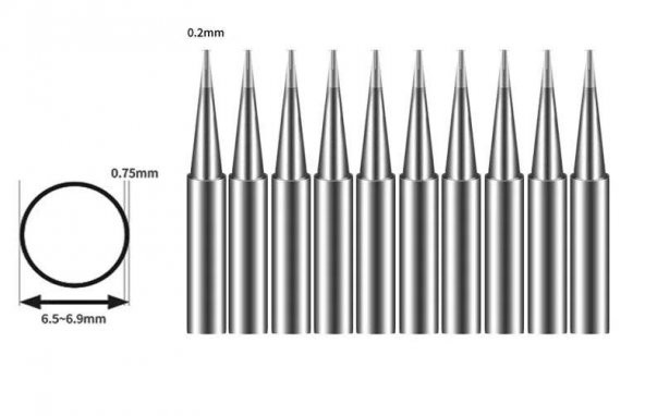 Bakon 600-LB Yedek Havya Ucu ( 0,2mm ) ( BK90-60-863-881 Modelleriyle uyumlu ) ürün görseli 1