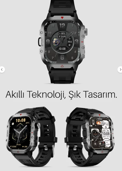 Piranha 9923 2.01" Akıllı Saat - Resim 2