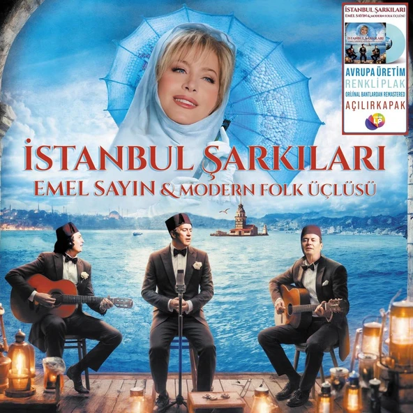 Emel Sayın & Modern Folk Üçlüsü İstanbul Şarkıları - Renkli Plak ürün görseli 1