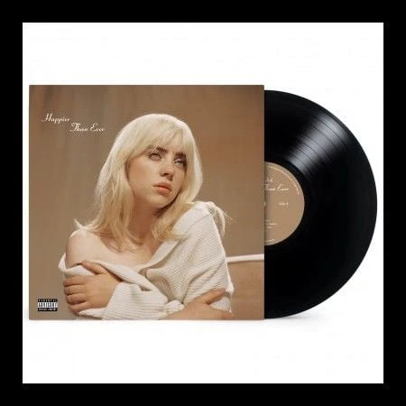 Billie Eilish Happier Than Ever Double LP Plak ürün görseli 1