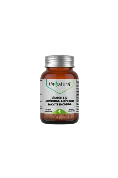 Vitamin B12 (METİLKOBALAMİN) Odt Içeren Takviye Edici Gıda 90 Ağızda Dağılan Tablet ürün görseli 1