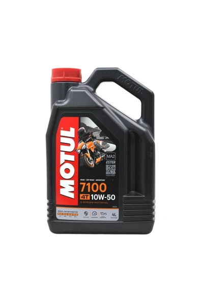 Motul 7100 4t 10w50 4 Litre Motosiklet Motor Yağı ürün görseli 1