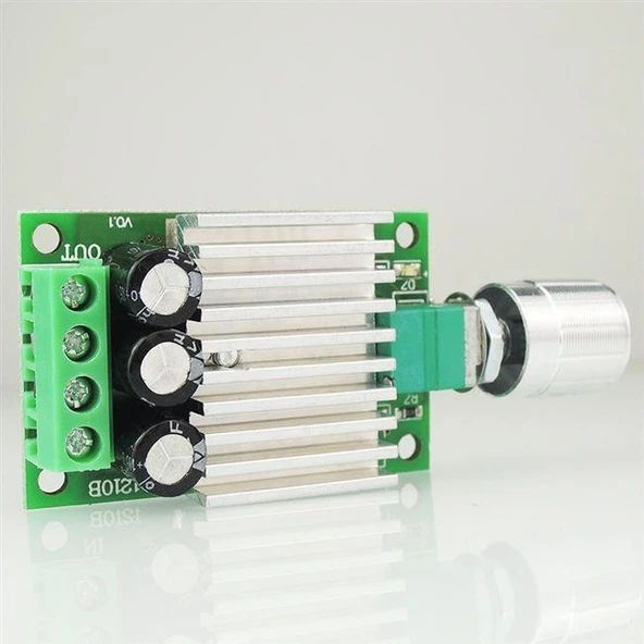 Gözeler Pwm Gerilim Dönüştürücü Modülü 12-24V 10A DC Motor ürün görseli 1