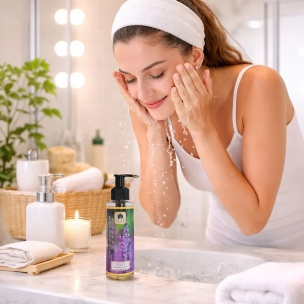 Lavanta Yağlı Yüz Yıkama Jeli - Resim 4