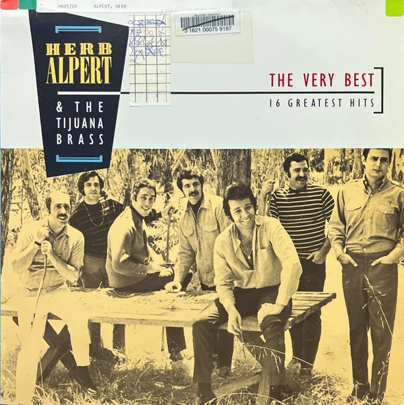 Herb Albert & The Tijuana Brass The Very Best 16 Greatest Hits LP Plak ürün görseli 1