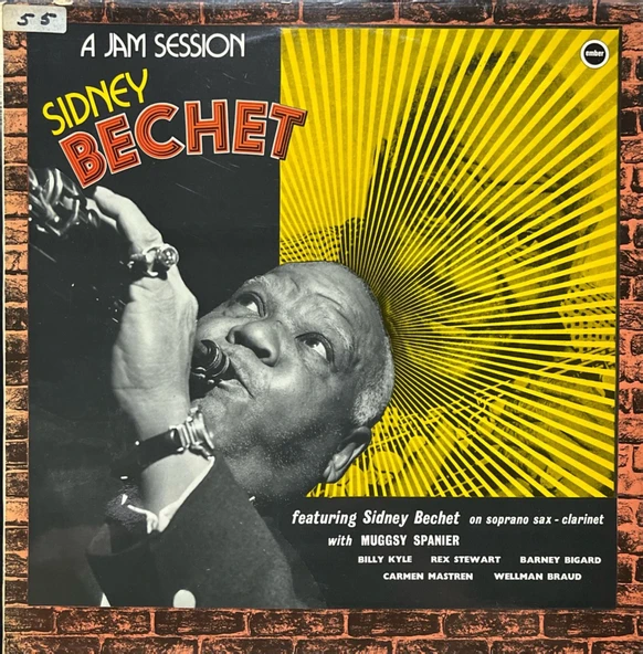 Sidney Bechet A Jam Session LP Plak ürün görseli 1