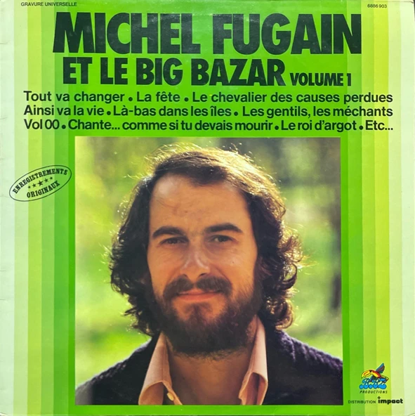 Michel Fugain Et Le Big Bazar Volume 1 LP Plak ürün görseli 1