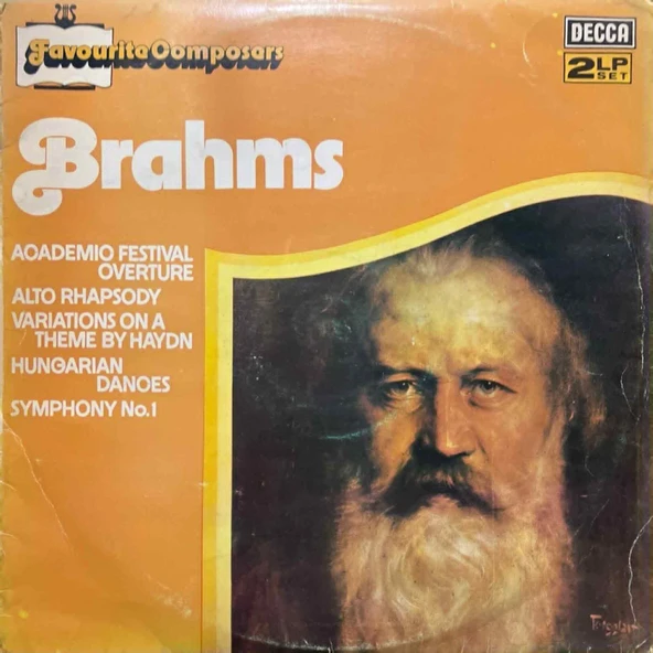 Brahms Academıc Festival Overture Double Classic LP Plak ürün görseli 1