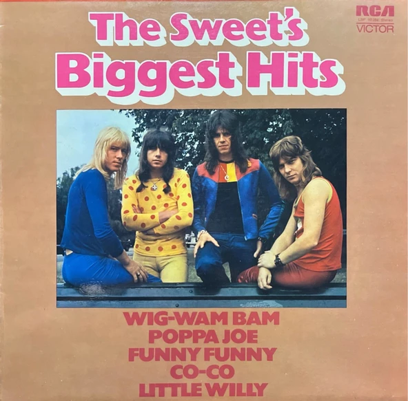 The Sweet's Biggest Hits LP Plak ürün görseli 1