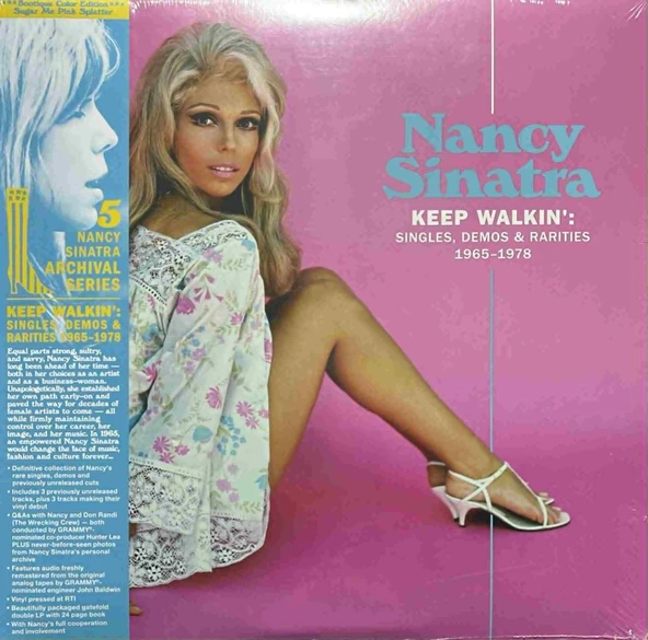 Nancy Sinatra / Keep Walkın': Singles, Demos & Rarities 1965-1978 Double LP Plak ürün görseli 1