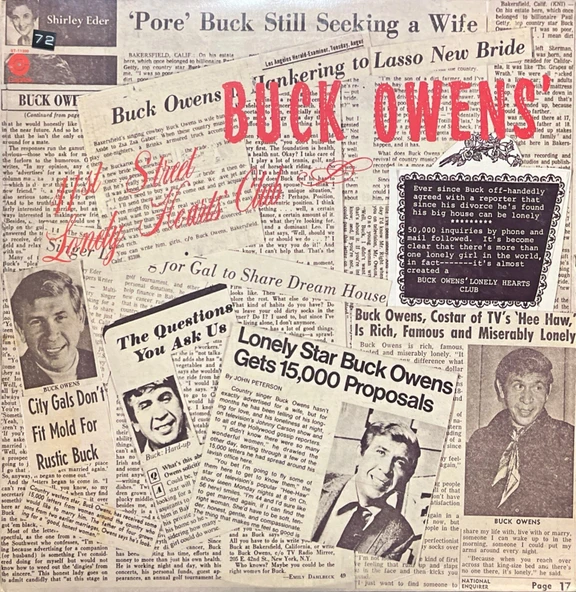 Buck Owens 41st Street Lonely Heart's Club / Weekend Daddy LP Plak ürün görseli 1